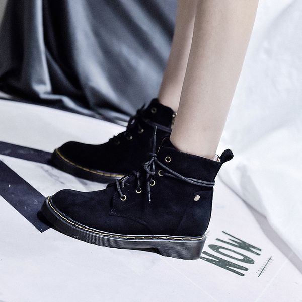 2019 spring women shoes black suede girls stylish casual boots high ankle motorcycles boots ladies fashion shoes
2019 spring women shoes black suede girls stylish casual boots high ankle motorcycles boots ladies fashion shoes
