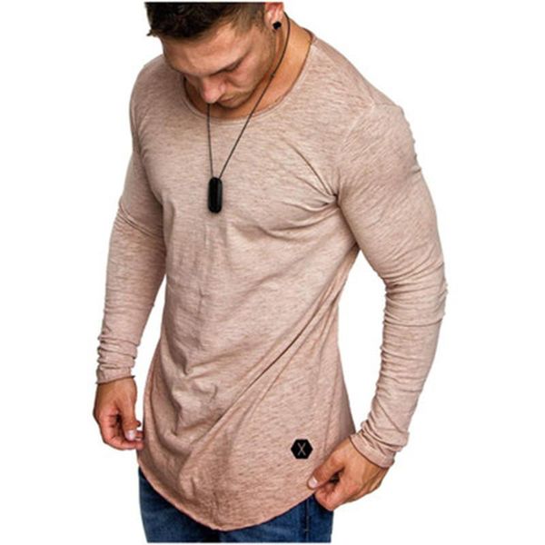 designer men splice tshirt long sleeve summer new slim thin round neck skinny solid color fashion man sports bottoming shirt clothing, Black
designer men splice tshirt long sleeve summer new slim thin round neck skinny solid color fashion man sports bottoming shirt clothing, Black