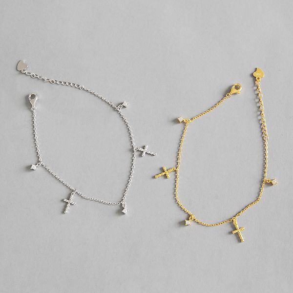 100% стерлингового серебра 925 пробы крест подвески браслеты для женщин pulseras mujer, мода кристалл браслет браслет золотой цвет ювелирных, Golden;silver
100% стерлингового серебра 925 пробы крест подвески браслеты для женщин pulseras mujer, мода кристалл браслет браслет золотой цвет ювелирных, Golden;silver