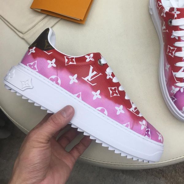 new women s escale time out sneaker luxury designer shoes 1a7ulr women s sports shoes platform chaussures size 35-42 with box, Blue;gray
new women s escale time out sneaker luxury designer shoes 1a7ulr women s sports shoes platform chaussures size 35-42 with box, Blue;gray