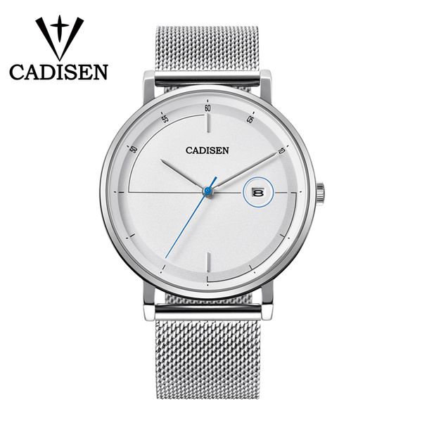 cadisen stylish men's watch luxury casual quartz date all-steel sport mesh waterproof, Slivery;brown
cadisen stylish men's watch luxury casual quartz date all-steel sport mesh waterproof, Slivery;brown