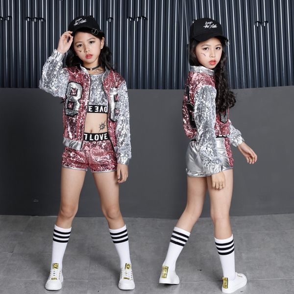 kids sequin hip hop clothing clothes for girls jacket crop tank shirt shorts jazz dance costume ballroom dancing streetwear, Black;red
kids sequin hip hop clothing clothes for girls jacket crop tank shirt shorts jazz dance costume ballroom dancing streetwear, Black;red
