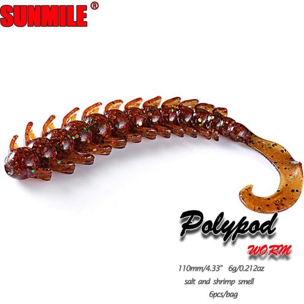 sunmile polypod soft fishing lure 110mm/6g artificial soft baits jig lure silicone leurre souple shad wobbler fishing baits
sunmile polypod soft fishing lure 110mm/6g artificial soft baits jig lure silicone leurre souple shad wobbler fishing baits