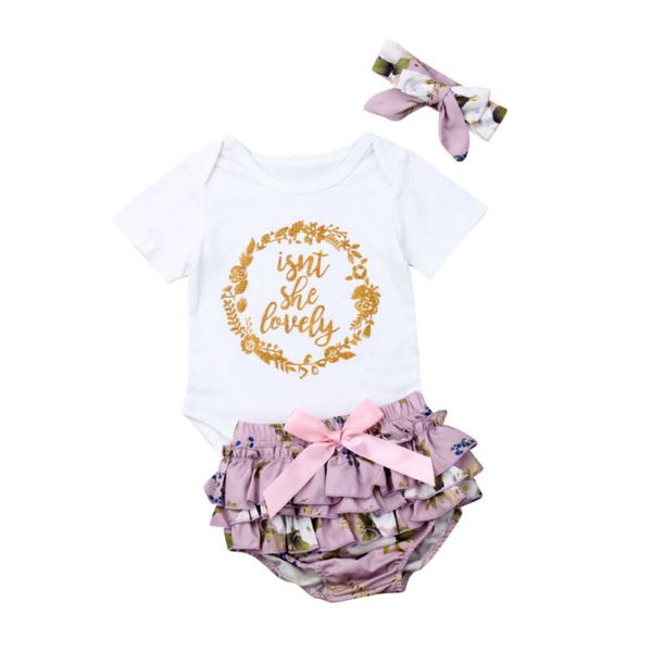 us stock 3pcs newborn baby girl short sleeve romper flower shorts dress clothes set
us stock 3pcs newborn baby girl short sleeve romper flower shorts dress clothes set