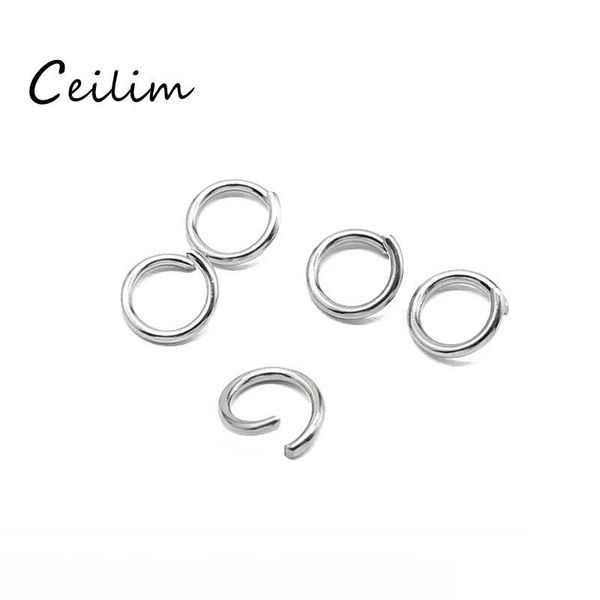 500pcs lot platinum color stainless steel open jump rings metal charms for jewelry making bracelet connectors diy split rings accessories, Silver
500pcs lot platinum color stainless steel open jump rings metal charms for jewelry making bracelet connectors diy split rings accessories, Silver