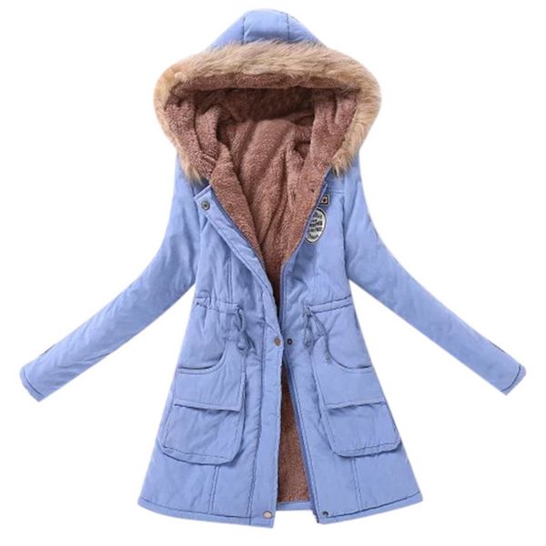 adisputent women fluffy parkas female women coat thicken warm cotton winter jacket womens outwear parkas 2019 spring plus size, Black
adisputent women fluffy parkas female women coat thicken warm cotton winter jacket womens outwear parkas 2019 spring plus size, Black