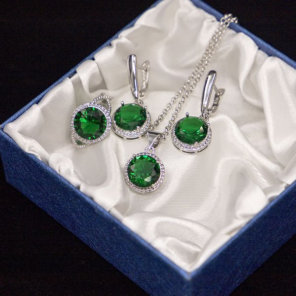 925 sterling silver bridal jewelry green zircon jewelry sets for women earrings/pendant/necklace/rings/bracelet, Slivery;golden
925 sterling silver bridal jewelry green zircon jewelry sets for women earrings/pendant/necklace/rings/bracelet, Slivery;golden