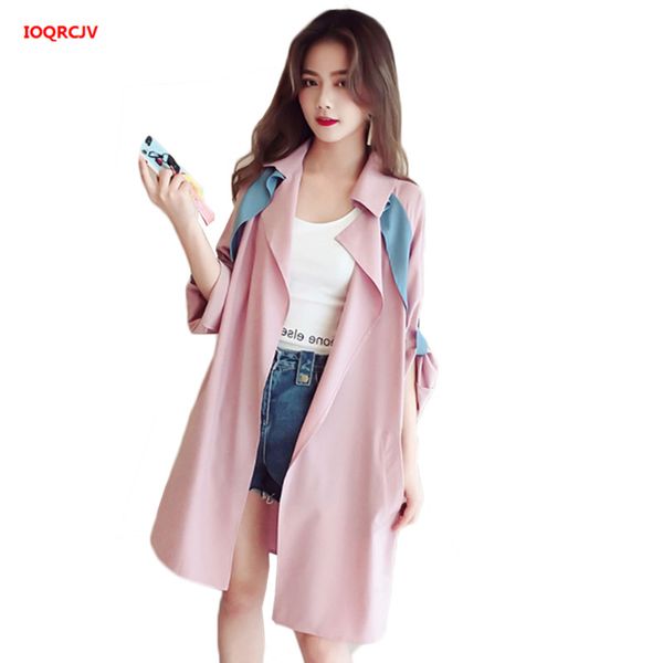 trench coat for women 2019 spring fashion korean version loose medium length coat female autumn large size thin windbreaker w643, Tan;black
trench coat for women 2019 spring fashion korean version loose medium length coat female autumn large size thin windbreaker w643, Tan;black