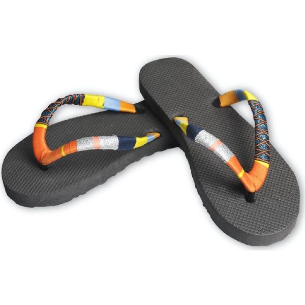 merrybrand flip flops slippers chacha merrybrand, Black