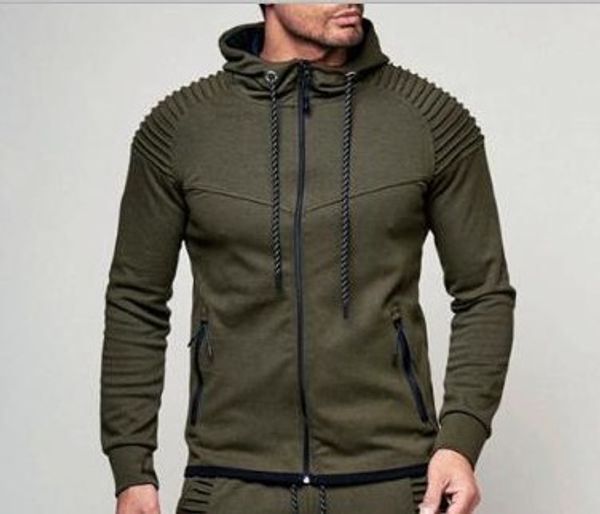 spring autumn hoodies for men sports cardigan fold sweatshirts male fitness slim casual clothing, Black
spring autumn hoodies for men sports cardigan fold sweatshirts male fitness slim casual clothing, Black