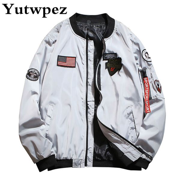 autumn bomber jacket men new cultivate one's morality short paragraph color matching collar jacket male baseball uniform coats, Black;brown
autumn bomber jacket men new cultivate one's morality short paragraph color matching collar jacket male baseball uniform coats, Black;brown