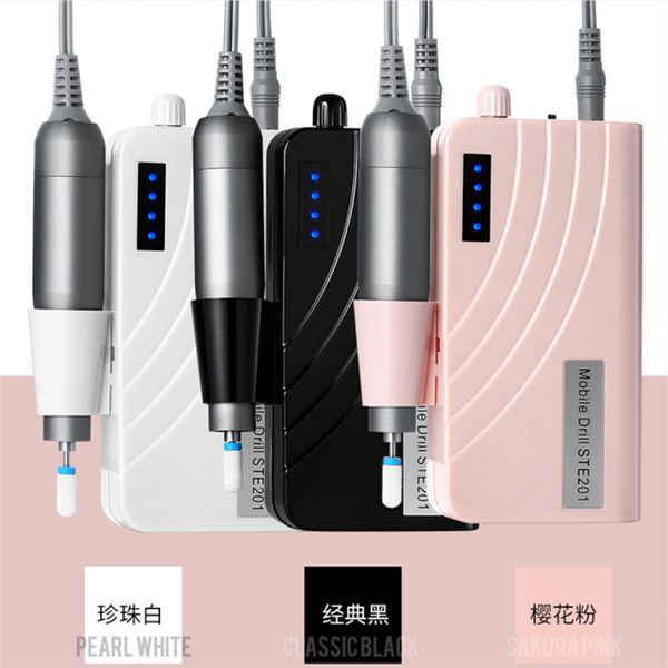 portable rechargeable nail drill machine 30000rpm professional manicure machine electric nail file nail art tools set, Silver
portable rechargeable nail drill machine 30000rpm professional manicure machine electric nail file nail art tools set, Silver