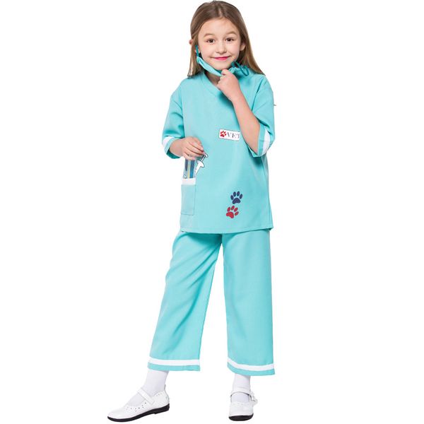 new arrived girls veterinarian profession cosplay custome halloween for kids role play, Black;red
new arrived girls veterinarian profession cosplay custome halloween for kids role play, Black;red