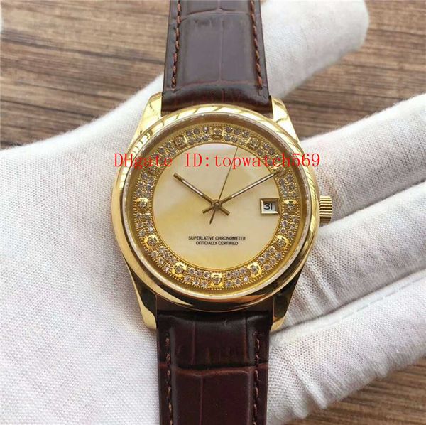 new diamond casual watch business watch import automatic mechanical sapphire crystal mother-of-pearl diamond dial italy calfskin strap, Slivery;brown
new diamond casual watch business watch import automatic mechanical sapphire crystal mother-of-pearl diamond dial italy calfskin strap, Slivery;brown