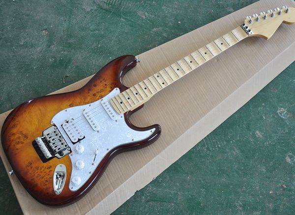 Бесплатная доставка Браун электрогитара с Pickguard белый жемчуг, SSH пикапы, зубчатый
Бесплатная доставка Браун электрогитара с Pickguard белый жемчуг, SSH пикапы, зубчатый