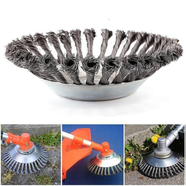 6/8 inch grass trimmer head steel wire trimming head rusting brush cutter mower wire weeding for lawn mower
6/8 inch grass trimmer head steel wire trimming head rusting brush cutter mower wire weeding for lawn mower