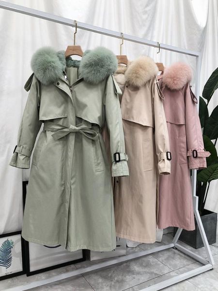 2020 winter jacket woman's clothing long parka natural fur collar real rex fur liner warm coat thick real coat, Black
2020 winter jacket woman's clothing long parka natural fur collar real rex fur liner warm coat thick real coat, Black
