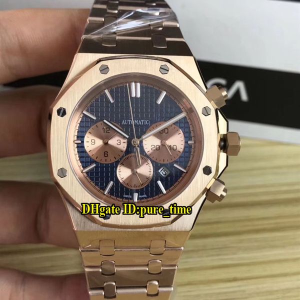 41mm Royal Date 26331OR.OO.1220OR.01 Blue Dial Gold Subdial Automatic Mens Watch Sapphire Rose Gold Case Steel Band New Watches Pure_time, Slivery;brown
41mm Royal Date 26331OR.OO.1220OR.01 Blue Dial Gold Subdial Automatic Mens Watch Sapphire Rose Gold Case Steel Band New Watches Pure_time, Slivery;brown