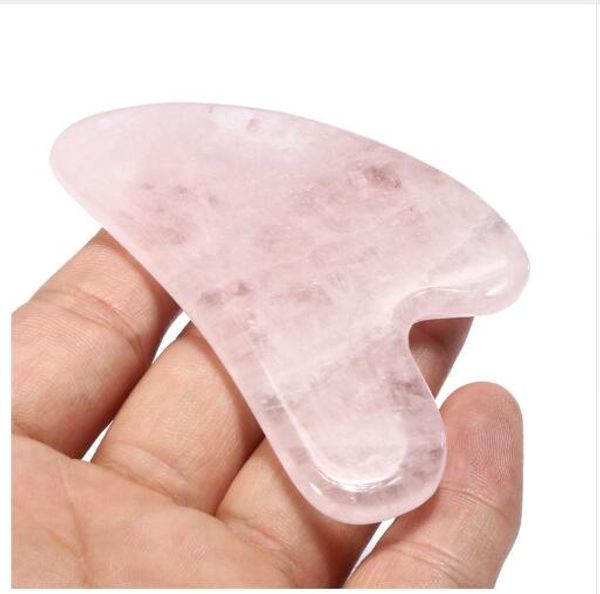 natural rose quartz gua sha board pink jade stone body facial eye scraping plate massage relaxation health care
natural rose quartz gua sha board pink jade stone body facial eye scraping plate massage relaxation health care
