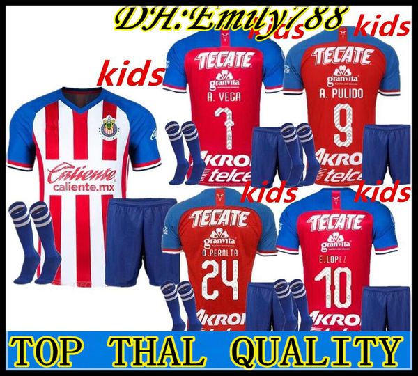 19 20 chivas club soccer jerseys kids kit chivas soccer shirt 2019 2020 o.bravo reyna a.pulido mexico monterrey levin crow football shirts, Black;yellow
19 20 chivas club soccer jerseys kids kit chivas soccer shirt 2019 2020 o.bravo reyna a.pulido mexico monterrey levin crow football shirts, Black;yellow