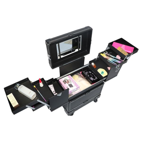 portable pvc with mirror cosmetic case beautician cosmetic case trolley cosmetic case tattoo box black aluminum tattoo box
portable pvc with mirror cosmetic case beautician cosmetic case trolley cosmetic case tattoo box black aluminum tattoo box