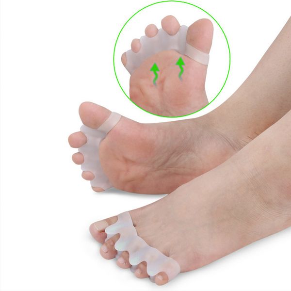 1 pair silicone foot care gel bunion protector toe separators straightener spreader insloes correctors hallux valgus correction
1 pair silicone foot care gel bunion protector toe separators straightener spreader insloes correctors hallux valgus correction