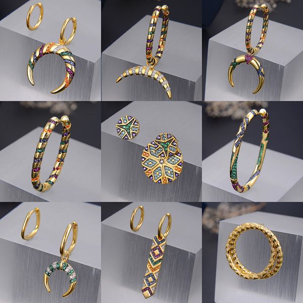 fine 18k golds village jewelry women hoop indian earrings for women cubic zircon villages stud earring female a-gift jewelry, Golden;silver
fine 18k golds village jewelry women hoop indian earrings for women cubic zircon villages stud earring female a-gift jewelry, Golden;silver