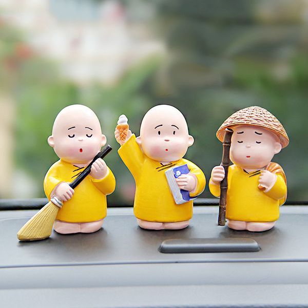 3pcs/lot funny kongfu monks car dashboard toys cute buddhist dolls in car ornaments interior accessory auto dashboard home decor
3pcs/lot funny kongfu monks car dashboard toys cute buddhist dolls in car ornaments interior accessory auto dashboard home decor