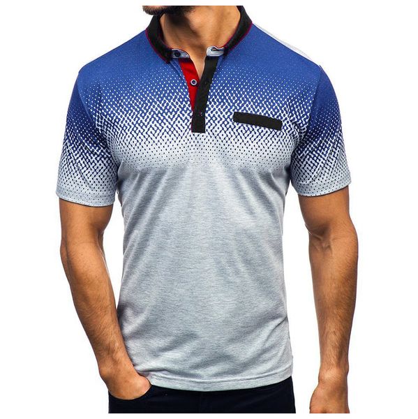 casual men's shirt summer short sleeve shirt gradient stripe splicing pattern fashion lapel loose blouse camisa masculina, White;black
casual men's shirt summer short sleeve shirt gradient stripe splicing pattern fashion lapel loose blouse camisa masculina, White;black