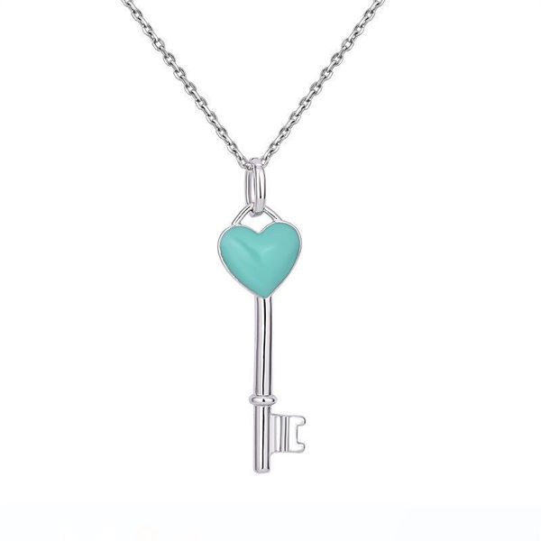 green enamel heart key necklace t 925 sterling silver clavicular chain female short necklace pendant for woman couple jewelry fashion 2019
green enamel heart key necklace t 925 sterling silver clavicular chain female short necklace pendant for woman couple jewelry fashion 2019