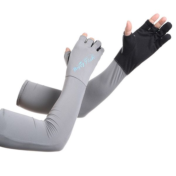 outdoor sunscreen arm warmers arm sleeves for sun protection cycling warmers fishing sleeves three finger gloves, Black;gray
outdoor sunscreen arm warmers arm sleeves for sun protection cycling warmers fishing sleeves three finger gloves, Black;gray