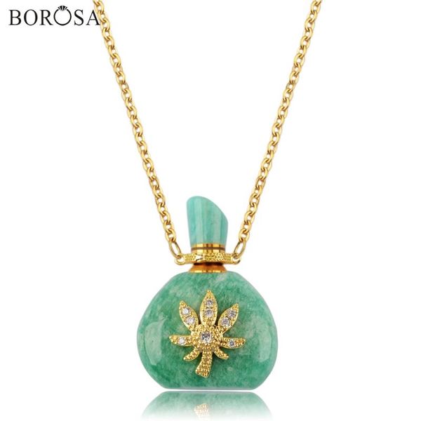 amazonite perfume essential oil bottle necklace with gold leaf cz micro paved gems stones necklace charms for women g1943-n, Silver
amazonite perfume essential oil bottle necklace with gold leaf cz micro paved gems stones necklace charms for women g1943-n, Silver
