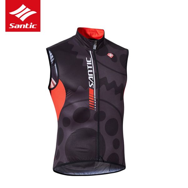 santic reflective windproof cycling vest spring autumn pro team breathable ciclismo bike sleeveless jersey windbreak vest, Black
santic reflective windproof cycling vest spring autumn pro team breathable ciclismo bike sleeveless jersey windbreak vest, Black