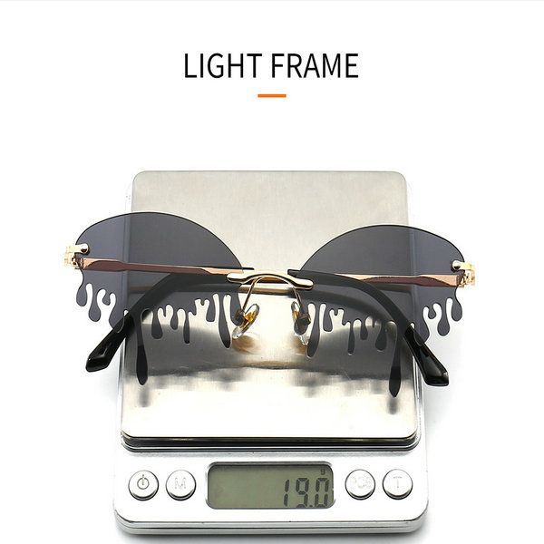2020 newst red stage catwalk tears sunglasses rimless steampunk sunglasses women 2020 fashion retro vintage sunglasses men frameless punk
2020 newst red stage catwalk tears sunglasses rimless steampunk sunglasses women 2020 fashion retro vintage sunglasses men frameless punk