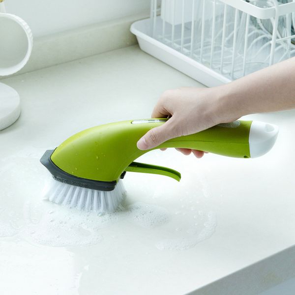 wish cross border non-slip long handle automatic add to detergent can water spray clean brush pot brush more function pot brush
wish cross border non-slip long handle automatic add to detergent can water spray clean brush pot brush more function pot brush