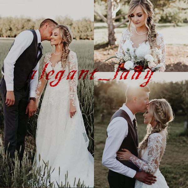 плюс размер свадебные платья boho с длинным рукавом полная кружевная аппликация прозрачная шея иллюзия покрыты пуговицами кантри бич свадебн, White
плюс размер свадебные платья boho с длинным рукавом полная кружевная аппликация прозрачная шея иллюзия покрыты пуговицами кантри бич свадебн, White