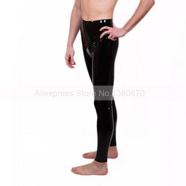 tight male latex pants mid waist man rubber leggings with no zip s-ltm044, Black;pink
tight male latex pants mid waist man rubber leggings with no zip s-ltm044, Black;pink