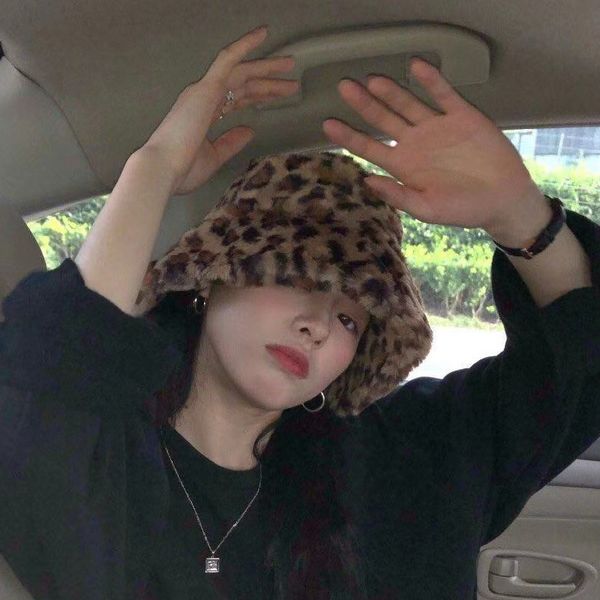 new leopard print winter bucket hat for women fashion solid thickened soft warm fishing cap outdoor vacation hat cap lady panama, Blue;gray
new leopard print winter bucket hat for women fashion solid thickened soft warm fishing cap outdoor vacation hat cap lady panama, Blue;gray