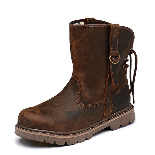 genuine leather ankle boots casual men shoes new autumn and winter boots british army lovers' men shoes, Black
genuine leather ankle boots casual men shoes new autumn and winter boots british army lovers' men shoes, Black