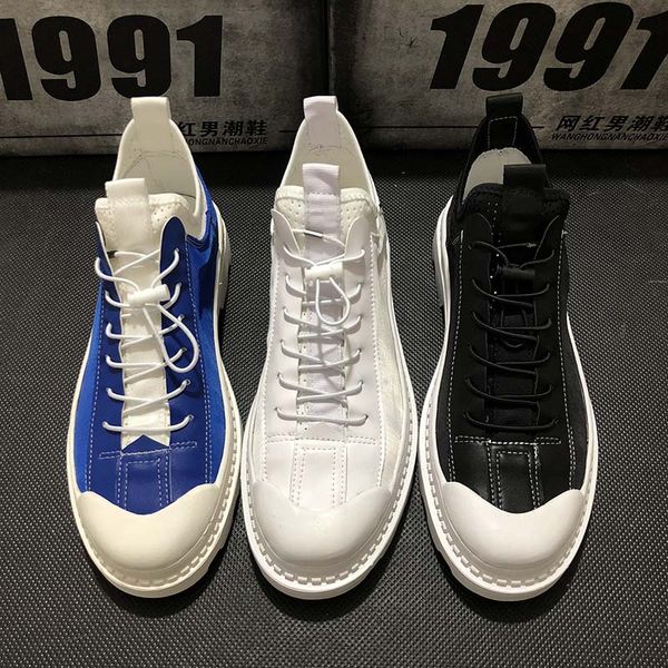 hip-hop men sneakers street dance high-men's canvas casual shoes thick bottom shoes star blue white flat 2019, Black
hip-hop men sneakers street dance high-men's canvas casual shoes thick bottom shoes star blue white flat 2019, Black