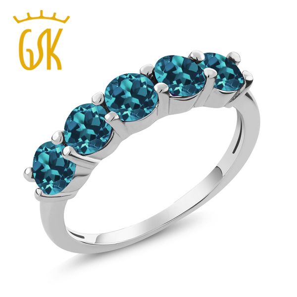 gemstoneking 1.50 ct round natural london blue z 925 sterling silver gemstone engagement wedding band ring for women, Golden;silver
gemstoneking 1.50 ct round natural london blue z 925 sterling silver gemstone engagement wedding band ring for women, Golden;silver