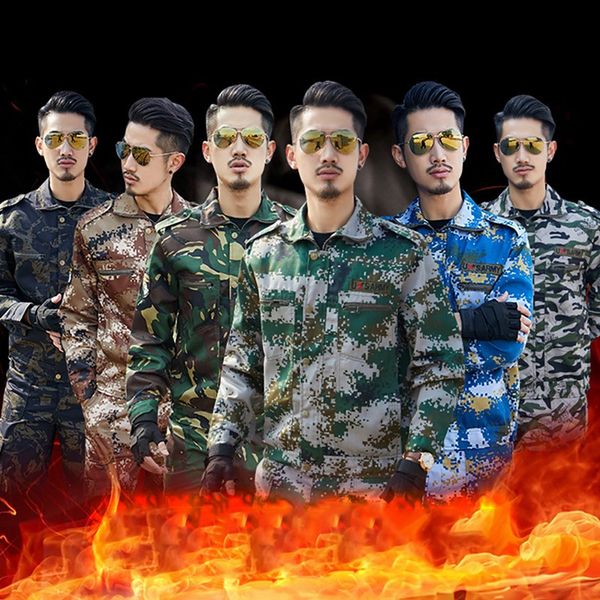 tactical uniform jacket pants set breathable long sleeve multi pocket coat elastic waist trousers outdoor training work clothes, Black;red
tactical uniform jacket pants set breathable long sleeve multi pocket coat elastic waist trousers outdoor training work clothes, Black;red