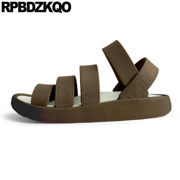 native brown roman fashion waterproof slippers slides strap rubber flat water shoes men gladiator sandals summer slip on soft, Black
native brown roman fashion waterproof slippers slides strap rubber flat water shoes men gladiator sandals summer slip on soft, Black