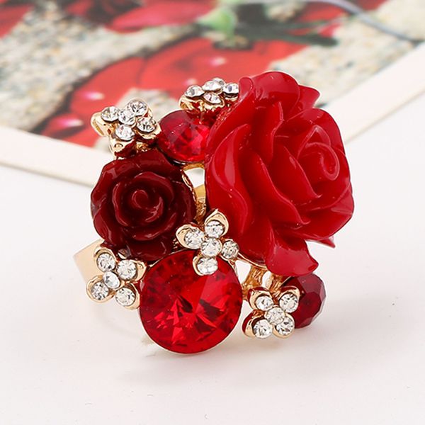 new fashion sweet resin rose adjustable individuality ring national wind ring, Golden;silver
new fashion sweet resin rose adjustable individuality ring national wind ring, Golden;silver