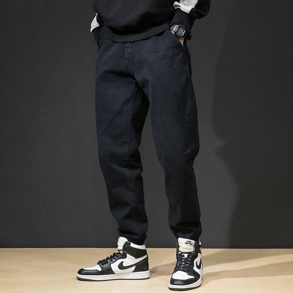 fashion streetwear men jeans loose fit black blue color cargo pants harem jeans slack bottom hip hop men joggers pants
fashion streetwear men jeans loose fit black blue color cargo pants harem jeans slack bottom hip hop men joggers pants
