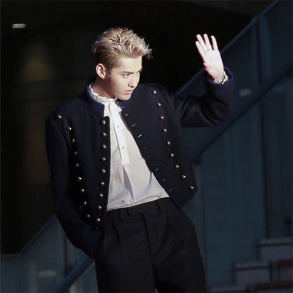 s-6xlthe new style of men's is a double breasted jacket with a short coat and korean version of the autumn/winter wool coat, Black
s-6xlthe new style of men's is a double breasted jacket with a short coat and korean version of the autumn/winter wool coat, Black
