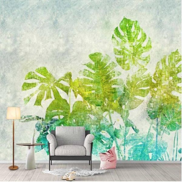 milofi custom 3d modern tropical plants green leaves large tv bedroom background wallpaper mural
milofi custom 3d modern tropical plants green leaves large tv bedroom background wallpaper mural
