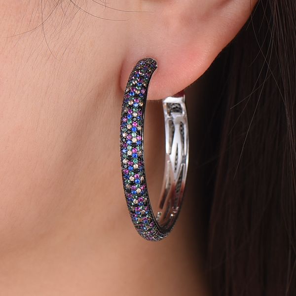 missvikki professional lady accessories multicolor hoop earrings full mini crystal cz stone women birthday gift, Golden
missvikki professional lady accessories multicolor hoop earrings full mini crystal cz stone women birthday gift, Golden