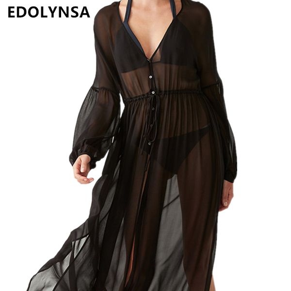 beach cover up chiffon black robe plage women kaftan dress pareos beach swimwear tunic kaftan sarong plus size #q331, Blue;gray
beach cover up chiffon black robe plage women kaftan dress pareos beach swimwear tunic kaftan sarong plus size #q331, Blue;gray