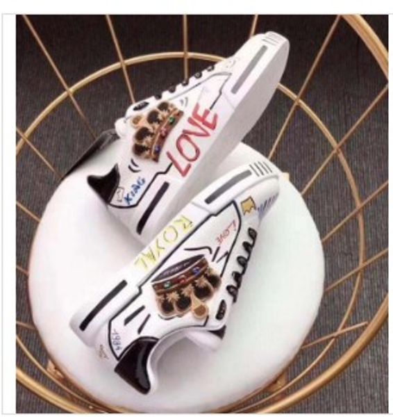 2020 fashion men woman designer shoe king happiness dream leather sneakers casual italian shoes men womens luxury shoes mf020, Black
2020 fashion men woman designer shoe king happiness dream leather sneakers casual italian shoes men womens luxury shoes mf020, Black
